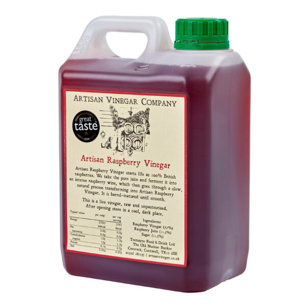 Artisan Raspberry Vinegar - Jerry Can