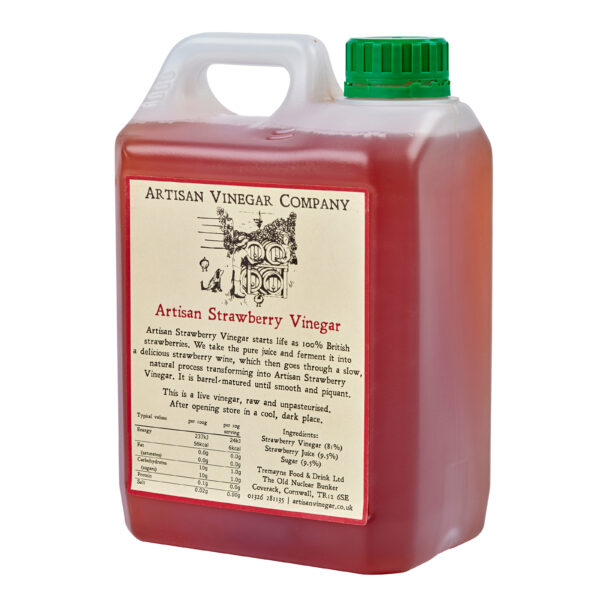 Artisan Strawberry Vinegar - Jerry Can